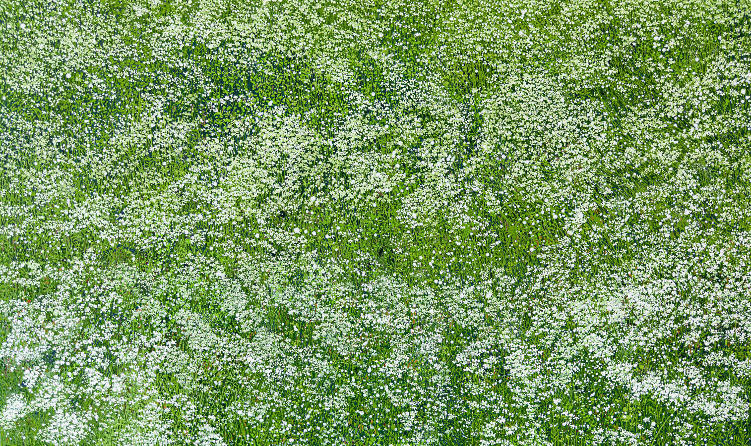 Little forest, 162.2 x 97 cm, acrylic on canvas, 2023